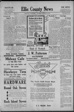 Ellis County News (Shattuck, Okla.), Vol. 6, No. 24, Ed. 1 Thursday, October 23, 1919
