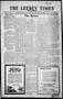 Newspaper: The Leedy Times And Herald (Leedy, Okla.), Vol. 16, No. 25, Ed. 1 Thu…