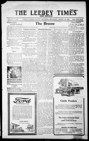 The Leedy Times And Herald (Leedy, Okla.), Vol. 16, No. 29, Ed. 1 Thursday, January 29, 1920