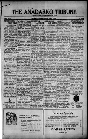 The Anadarko Tribune (Anadarko, Okla.), Vol. 18, No. 34, Ed. 1 Thursday, March 18, 1920