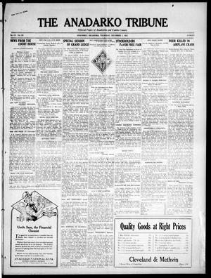 The Anadarko Tribune (Anadarko, Okla.), Vol. 20, No. 18, Ed. 1 Thursday, December 1, 1921