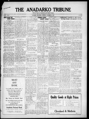 The Anadarko Tribune (Anadarko, Okla.), Vol. 20, No. 20, Ed. 1 Thursday, December 15, 1921