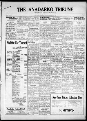 The Anadarko Tribune (Anadarko, Okla.), Vol. 20, No. 24, Ed. 1 Thursday, January 12, 1922