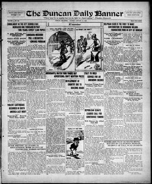 The Duncan Daily Banner (Duncan, Okla.), Vol. 1, No. 303, Ed. 1 Tuesday, January 17, 1922