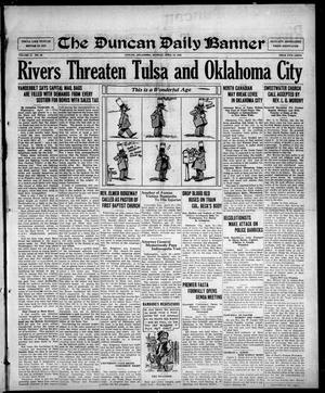 Primary view of object titled 'The Duncan Daily Banner (Duncan, Okla.), Vol. 11, No. 26, Ed. 1 Monday, April 10, 1922'.