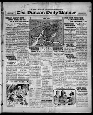 The Duncan Daily Banner (Duncan, Okla.), Vol. 11, No. 71, Ed. 1 Thursday, June 1, 1922