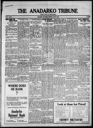 The Anadarko Tribune (Anadarko, Okla.), Vol. 20, No. 46, Ed. 1 Thursday, June 15, 1922