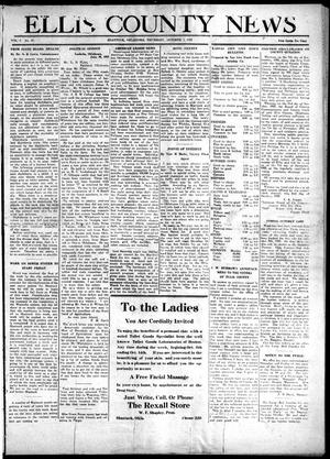 Ellis County News (Shattuck, Okla.), Vol. 8, No. 49, Ed. 1 Thursday, October 5, 1922
