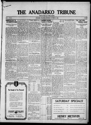 The Anadarko Tribune (Anadarko, Okla.), Vol. 21, No. 11, Ed. 1 Thursday, October 12, 1922