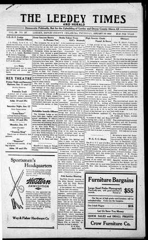 The Leedy Times And Herald (Leedy, Okla.), Vol. 20, No. 27, Ed. 1 Thursday, January 10, 1924