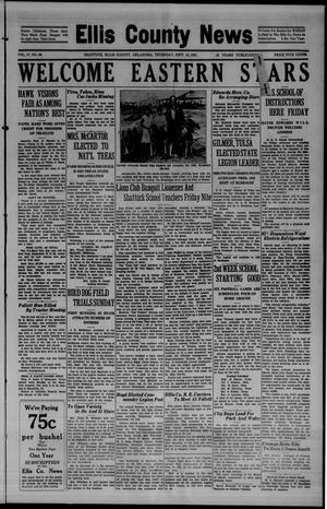 Ellis County News (Shattuck, Okla.), Vol. 17, No. 36, Ed. 1 Thursday, September 10, 1931