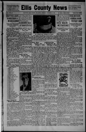 Ellis County News (Shattuck, Okla.), Vol. 18, No. 20, Ed. 1 Thursday, November 12, 1931