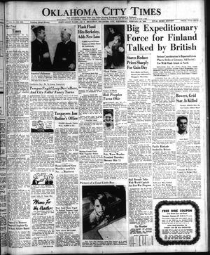 Oklahoma City Times (Oklahoma City, Okla.), Vol. 50, No. 240, Ed. 1 Wednesday, February 28, 1940