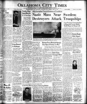 Oklahoma City Times (Oklahoma City, Okla.), Vol. 50, No. 287, Ed. 1 Tuesday, April 23, 1940