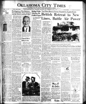Oklahoma City Times (Oklahoma City, Okla.), Vol. 50, No. 294, Ed. 1 Wednesday, May 1, 1940