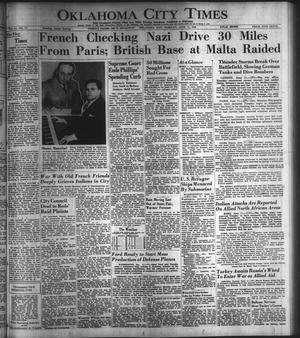 Oklahoma City Times (Oklahoma City, Okla.), Vol. 51, No. 17, Ed. 1 Tuesday, June 11, 1940