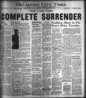 Oklahoma City Times (Oklahoma City, Okla.), Vol. 51, No. 22, Ed. 1 Monday, June 17, 1940