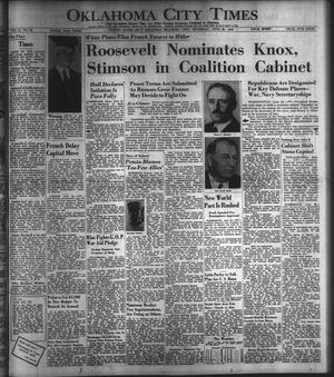 Oklahoma City Times (Oklahoma City, Okla.), Vol. 51, No. 25, Ed. 1 Thursday, June 20, 1940