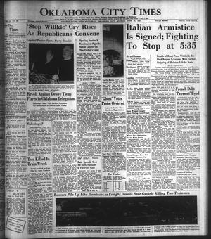 Oklahoma City Times (Oklahoma City, Okla.), Vol. 51, No. 28, Ed. 1 Monday, June 24, 1940