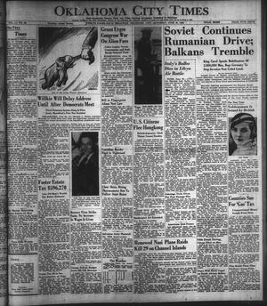 Oklahoma City Times (Oklahoma City, Okla.), Vol. 51, No. 33, Ed. 1 Saturday, June 29, 1940