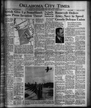 Oklahoma City Times (Oklahoma City, Okla.), Vol. 51, No. 76, Ed. 1 Monday, August 19, 1940