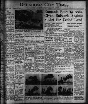 Oklahoma City Times (Oklahoma City, Okla.), Vol. 51, No. 86, Ed. 1 Friday, August 30, 1940