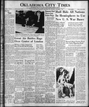 Oklahoma City Times (Oklahoma City, Okla.), Vol. 51, No. 93, Ed. 1 Saturday, September 7, 1940
