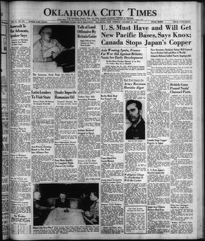 Oklahoma City Times (Oklahoma City, Okla.), Vol. 51, No. 131, Ed. 1 Tuesday, October 22, 1940
