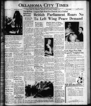 Oklahoma City Times (Oklahoma City, Okla.), Vol. 51, No. 169, Ed. 1 Thursday, December 5, 1940