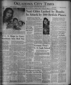 Primary view of object titled 'Oklahoma City Times (Oklahoma City, Okla.), Vol. 51, No. 302, Ed. 1 Friday, May 9, 1941'.