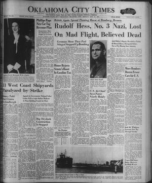 Oklahoma City Times (Oklahoma City, Okla.), Vol. 51, No. 304, Ed. 1 Monday, May 12, 1941