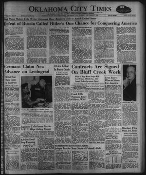 Oklahoma City Times (Oklahoma City, Okla.), Vol. 52, No. 89, Ed. 1 Tuesday, September 2, 1941