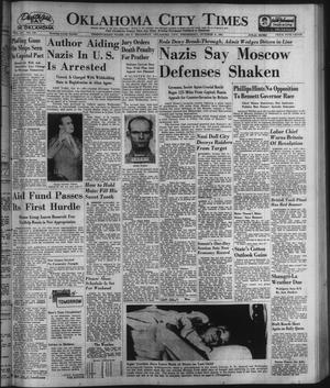 Oklahoma City Times (Oklahoma City, Okla.), Vol. 52, No. 120, Ed. 1 Wednesday, October 8, 1941