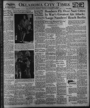Primary view of object titled 'Oklahoma City Times (Oklahoma City, Okla.), Vol. 52, No. 147, Ed. 1 Saturday, November 8, 1941'.