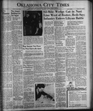 Oklahoma City Times (Oklahoma City, Okla.), Vol. 52, No. 161, Ed. 1 Tuesday, November 25, 1941