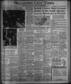 Oklahoma City Times (Oklahoma City, Okla.), Vol. 52, No. 171, Ed. 1 Saturday, December 6, 1941