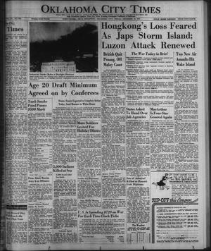 Oklahoma City Times (Oklahoma City, Okla.), Vol. 52, No. 182, Ed. 1 Friday, December 19, 1941