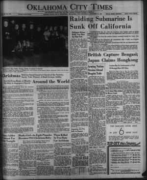 Oklahoma City Times (Oklahoma City, Okla.), Vol. 52, No. 187, Ed. 1 Thursday, December 25, 1941