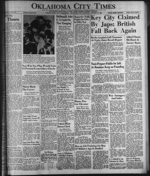 Oklahoma City Times (Oklahoma City, Okla.), Vol. 52, No. 201, Ed. 1 Saturday, January 10, 1942