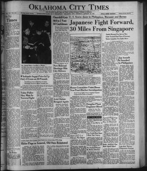 Oklahoma City Times (Oklahoma City, Okla.), Vol. 52, No. 217, Ed. 1 Thursday, January 29, 1942