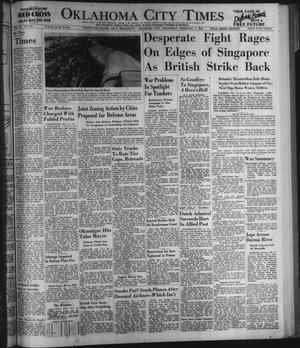 Oklahoma City Times (Oklahoma City, Okla.), Vol. 52, No. 228, Ed. 1 Wednesday, February 11, 1942