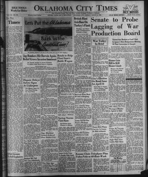 Oklahoma City Times (Oklahoma City, Okla.), Vol. 52, No. 255, Ed. 1 Monday, March 16, 1942