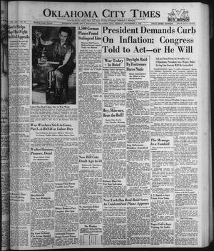 Oklahoma City Times (Oklahoma City, Okla.), Vol. 53, No. 92, Ed. 1 Monday, September 7, 1942
