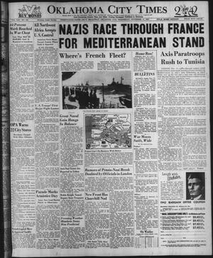 Oklahoma City Times (Oklahoma City, Okla.), Vol. 53, No. 148, Ed. 1 Wednesday, November 11, 1942