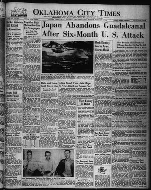 Oklahoma City Times (Oklahoma City, Okla.), Vol. 53, No. 225, Ed. 1 Tuesday, February 9, 1943