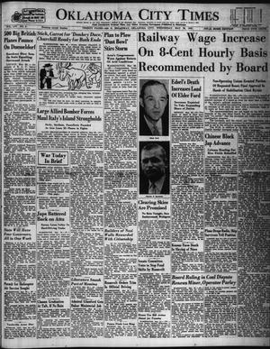 Oklahoma City Times (Oklahoma City, Okla.), Vol. 54, No. 4, Ed. 1 Wednesday, May 26, 1943