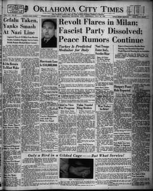 Oklahoma City Times (Oklahoma City, Okla.), Vol. 54, No. 58, Ed. 1 Wednesday, July 28, 1943