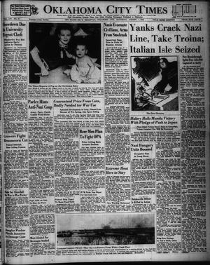 Oklahoma City Times (Oklahoma City, Okla.), Vol. 54, No. 67, Ed. 1 Saturday, August 7, 1943