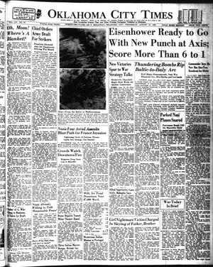 Oklahoma City Times (Oklahoma City, Okla.), Vol. 54, No. 76, Ed. 1 Wednesday, August 18, 1943
