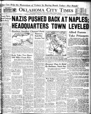 Oklahoma City Times (Oklahoma City, Okla.), Vol. 54, No. 95, Ed. 1 Thursday, September 9, 1943